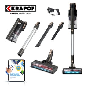 Extra Second Battery with Purchase of KRAPOF Slim Power Vac