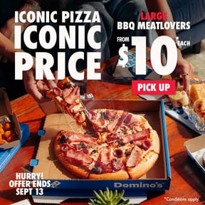 Iconic Pizza, Iconic Price