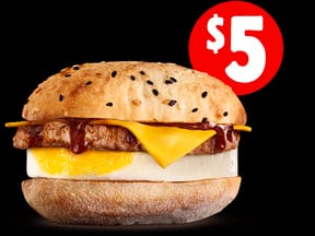 Sausage & Egg Turkish Roll