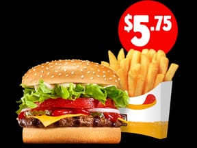 Whopper® Junior Cheese & Medium Chips