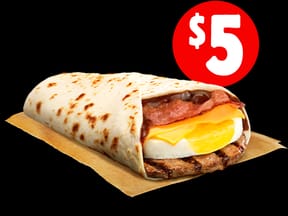 Bbq Brekky Wrap