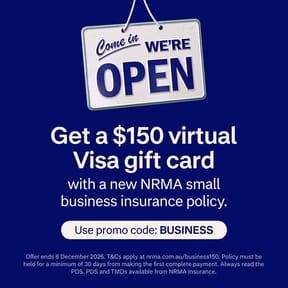 Get A $150 Virtual Visa Gift Card With New Business Insurance