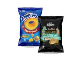 Kettle Ridge Cut, CC, Cheezels 165-190g - 2 for $9